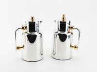 Carafe Thermique Isolée Premium pour Café Arabe, Pot Dallah de Luxe, Rétention de Température 24H, Bouteille Isotherme Sous Vide pour Décoration Intérieure