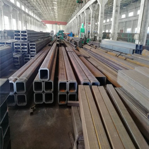 ท่อเหล็กอัลลอย16Mn สี่เหลี่ยม/สี่เหลี่ยม Q355B Q345B 80x80 100X80บริการตัดไร้รอยต่อ - Product Image 3