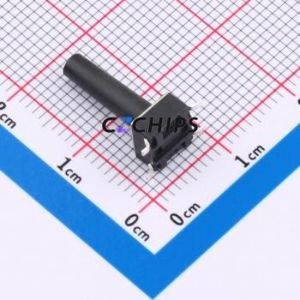 TS-1102S-C-W-B Tactile Switch SMD-4P,6x6mm Switch Single Pole Single Throw Round Button 2.6N Vertical Mount - Product Image 2
