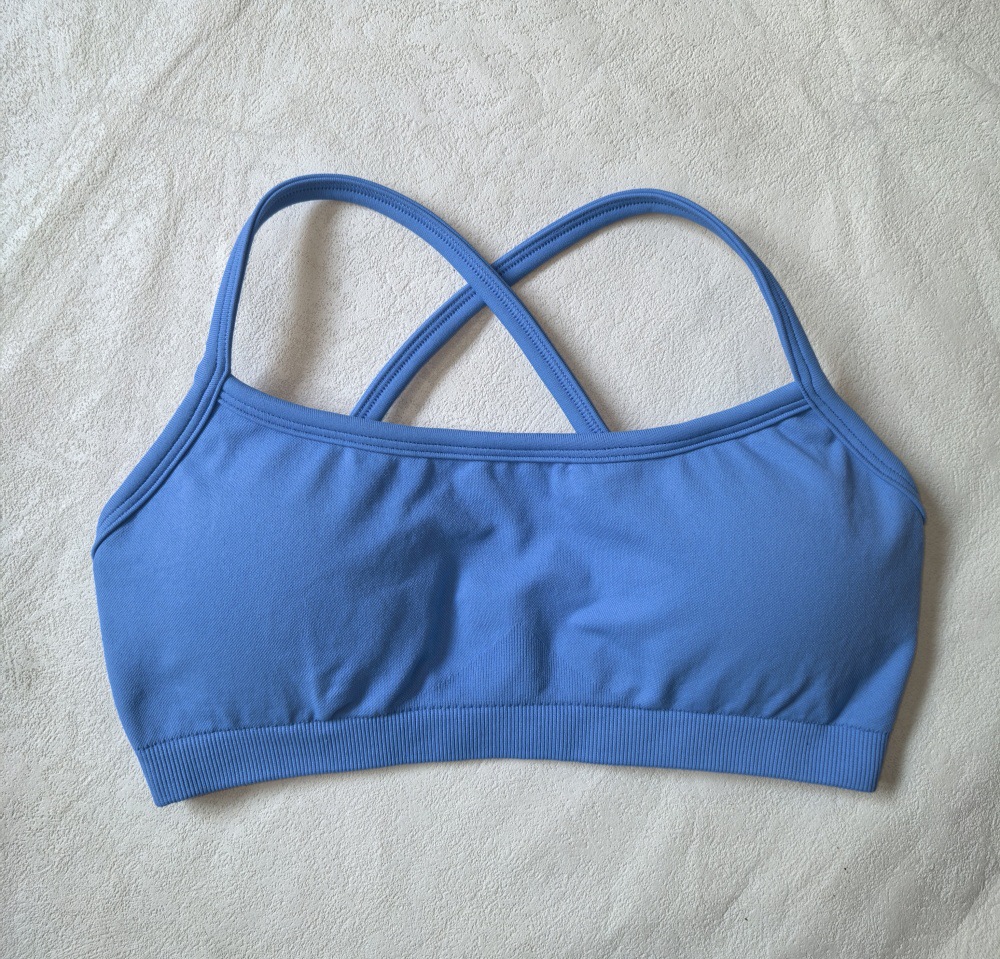 Blue bra