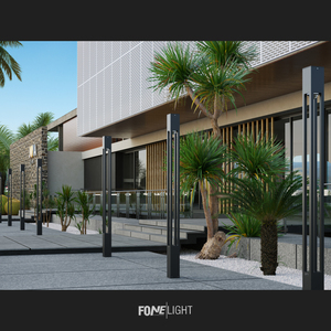 Aka Electric 300cm Stainless Aluminum IP65 Waterproof LED <b>Lighting</b> <b>Pole</b> for Public Outdoor Street Commercial Area <b>Lighting</b> - Product Image 5