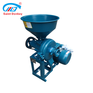 Benzina elettrica piccolo mulino per farina posho macchina per la macinazione del mais prezzo grani bagnati pasta di fagioli macchine per la lavorazione del grano - Product Image 4