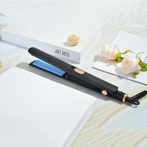 مكواة شعر كهربائية سيراميكية احترافية من إن بي وايد مع شاشة إل إي دي ودرجات حرارة متعددة تصل إلى 200 درجة مئوية للاستخدام الخارجي والفنادق والمنازل - Product Image 6