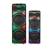 Système de sonorisation karaoké 5.1 puissant 2025 pour USB/Aux, 50000W, en plastique, portable, avec micro professionnel et lumières LED RGB pour soirées DJ