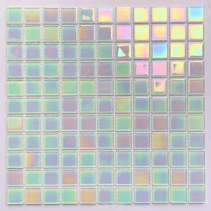 Havuzu pembe yanardöner kiremit yüzme havuzu cam mozaik - Product Image 6