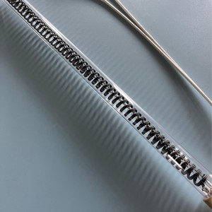 Nhiệt độ cao hồng ngoại thạch anh Ống sưởi ấm thủy tinh nóng cho industria - Product Image 2