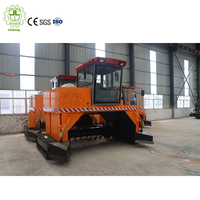 Máquina Automática de Alta Eficiencia para Voltear Compost y Fertilizantes para Empresas de Fabricación de Fertilizantes Orgánicos