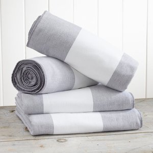 Bán Buôn Thương Hiệu Mới Sang Trọng Chất Lượng Ai Cập Hoặc Hữu Cơ Bông Tùy Chỉnh 100% Bông Dải Bãi Biển Khăn Tắm Khăn - Product Image 2