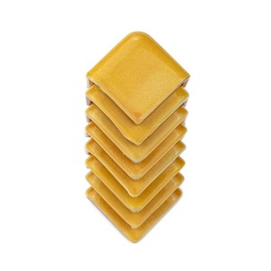 Piastrella Angolare Marocco Ambra 4,5 X 4,5 X 4,5 Cm Lucida con Bordi Irregolari - Product Image 4