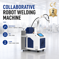 Máquina de Soldadura Cobot con Certificación CE, 6 Ejes, 500A, Robot de Soldadura sin Programación para Soldadura de Metales