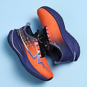 Chaussures de course pour hommes, baskets souples et respirantes, avec <span class=keywords><strong>plaque</strong></span> en <span class=keywords><strong>carbone</strong></span>, légères et tendance - Product Image 3