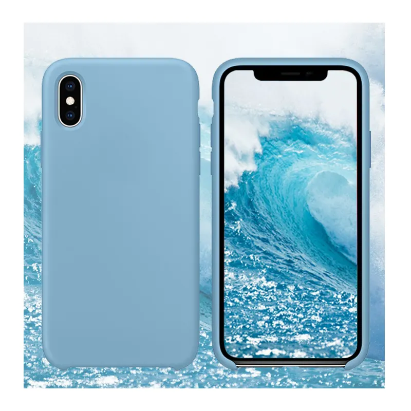 2020 New Arrival Waterproof Dustproof Liquid Silicone Phone Case for Apple iPhones