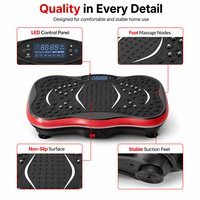 Plateforme vibrante compacte en gros pour exercices, 99 vitesses, machine de vibration corporelle complète pour fitness à domicile OEM ODM
