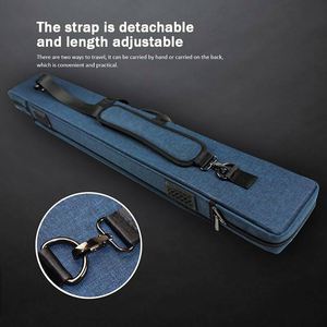 Fabricant de sacs de billard BSCI, sac de transport pour queues de billard, rembourré, imperméable, en Oxford, souple - Product Image 4