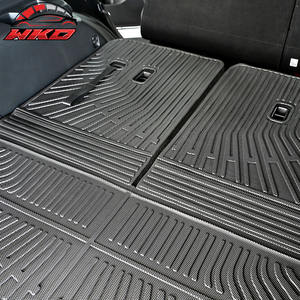 Tapis de coffre arrière pour Hyundai Santa Fe 24-26 avec protection de dossier TPE 6/7 places - Product Image 5