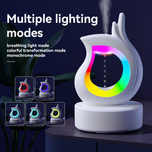2024 Cool Finger Anti Gravity 7 Colorful air Humidifier Water Drip <strong>Raining</strong> <strong>Cloud</strong> <strong>Night</strong> <strong>Light</strong> for Sleeping Relaxing Mood Home - Product Image 6