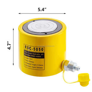 Гидравлический цилиндр-домкрат одностороннего действия 50 тонн, ход 50 мм (<span class=keywords><strong>2</strong></span> дюйма), из легированной стали, RSC-5050, производство Чжэцзян, питание 220В, профессиональный инструмент - Product Image 2