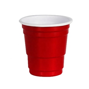 PT PACK Hot Sale Disposable Shot Glasses - 2oz Red Plastic Shot Cups Mini Party Cups For Jello Shots,Jager Bomb,Beer Pong