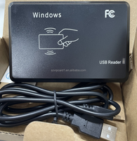 Étanche NFC Puce USB ISO14443A ISO15693 13.56MHz HF Bureau Noir RFID Programmable Tablette Carte À Puce RFID Tag Reader Writer