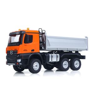 Nuevo 1/14 RC camión volquete <span class=keywords><strong>de</strong></span> semi-aleación 2,4G programación demostración cubo ingeniería construcción modelo chico RC Juguetes - Product Image 3