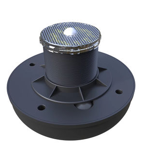 مرحاض محمول يعمل بالطاقة الشمسية IP65 مع بير ، وإضاءة مستمرة - Product Image 1