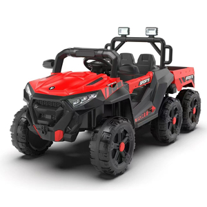 Usine vendant un nouveau modèle de gros <span class=keywords><strong>camion</strong></span> jouet électrique pour enfants télécommande pour enfants grande batterie moteur grand 6 roues voiture à pédales - Product Image 5
