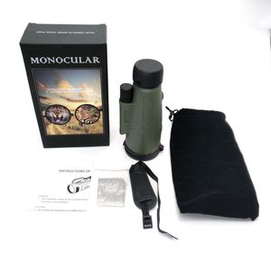 Télescope monoculaire SECOZOOM 12X50 HD, télescope d'extérieur avec sangle de transport et prisme BAK4 et lentille FMC - Product Image 4