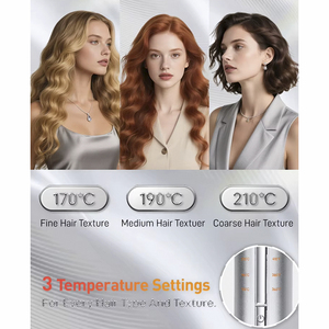 Fer à boucler automatique instantané à une touche, fer à friser automatique de 1 pouce avec 3 températures et chauffage rapide - Product Image 3