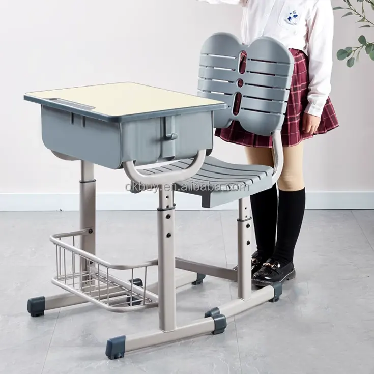 All'ingrosso classe regolabile ergonomico colorato eco-friendly pp plastica per adulti mobili scuola tavolo tavolo e sedie combo set