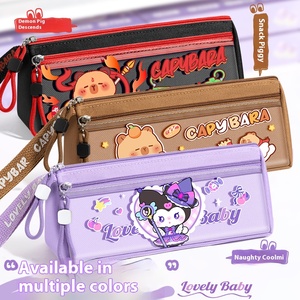 Trousse scolaire multifonctionnelle grande capacité à plusieurs couches pour enfants, sacs à crayons de dessin animé pour filles, vente en gros de papeterie - Product Image 3