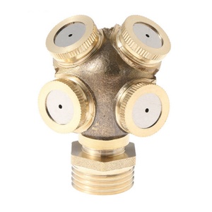 20mm Male Thread High <b>Pressure</b> Misting Heads Nozzles for Outdoor Garden Irrigation Connector Fitting Brass Misting Spray Nozzle - Product Image 1