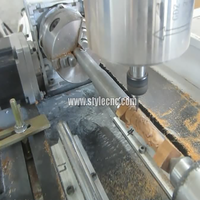 Routeur CNC de bureau d'entrée de gamme avec table rotative à 4 axes