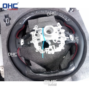 Volante LED de Fibra de Carbono para <span class=keywords><strong>Honda</strong></span> Civic 11ª Generación Civic <span class=keywords><strong>Type</strong></span> <span class=keywords><strong>R</strong></span> 2022-2026 y Accord 2023-2025 con Indicador LED (Envío desde Almacén en EE. UU.) - Product Image 6