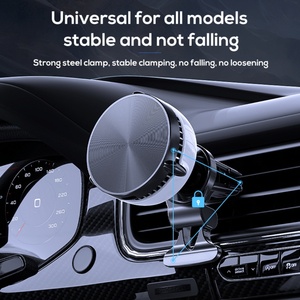 Support de téléphone portable magnétique sans fil pour voiture MEMO GW03, chargeur de voiture sans fil à charge rapide - Product Image 6