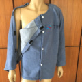 Robe orthopédique doublée en polaire pour patient, cardigan épais en coton pour usage hospitalier, hiver, printemps, automne, pour personnes âgées alitées - Product Image 2