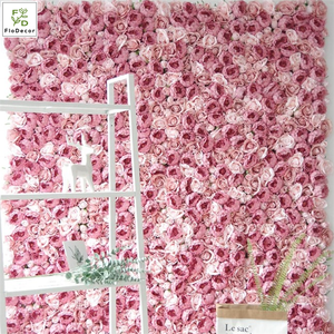 Wholesale 240cmx50cm Artificial Rose Hydrangea Gradual Color <strong>Flower</strong> <strong>Wall</strong> <strong>Panel</strong> for Wedding Party Birthday Decoration Backdrop - Product Image 6