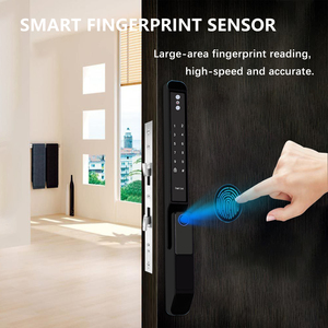 ESEYE Tuya WLAN-Smart-Schloss wasserdicht Bridge-Cut-Aluminium mit Fingerabdruckleser und Türklingel-App Fernsteuerung Smart-Schlösser - Product Image 5