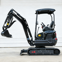 Mini-excavatrice diesel 2 tonnes, petite pelle 3 tonnes, nouvelle pelle sur chenilles, accessoires, mini-excavatrice à pince, excavatrices agricoles