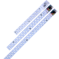 Module de source lumineuse LED intégré en bande longue pour panneau LED, tubes de remplacement pour plafonnier de salon, lampe de type puce