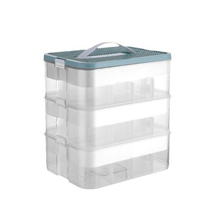 Caja Organizadora de Juguetes de PP para <span class=keywords><strong>Lego</strong></span>, Caja de Almacenamiento para Niños, Bloques de Construcción Apilables con Tapas, Contenedores de Almacenamiento Ajustables - Product Image 4
