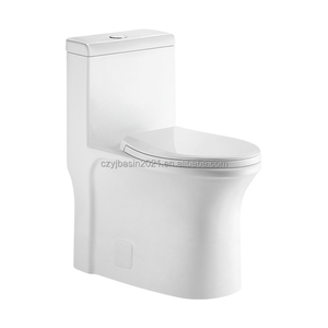 Cupc Certificate Factory Direct Round Commode Washdown <strong>Toilet</strong> Water Closet Ceramic One Piece <strong>Toilet</strong> for Bathroom - Product Image 2
