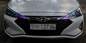 Luci Diurne Specifiche per Hyundai Elantra 2019 2020, Alta Luminosità RGB, Bianco e Giallo con Funzione Indicatore di Direzione - Product Image 2