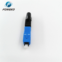 FONGKO SC/APC Connecteur rapide multimode FTTH Fibre optique SM Connecteur rapide monomode
