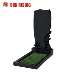 Lapidi e monumenti in pietra nera naturale all'ingrosso cina monumento in granito con lapide in granito nero per cimitero Grave - Product Image 6