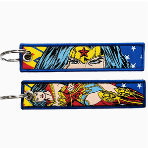 Joli lanière tissée Marvel à double face brodée, motif Spider-Man et <span class=keywords><strong>Groot</strong></span>, <span class=keywords><strong>porte</strong></span>-clés pour clés de voiture - Product Image 3