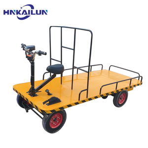 Carro de Transporte Eléctrico de Plataforma Plana de Alta Eficiencia, Nuevo Carro de Carga de Acero para Restaurantes e Industrias Manufactureras - Product Image 2