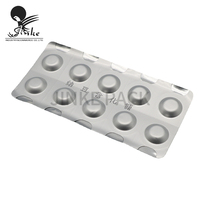 Film d'emballage en aluminium de qualité alimentaire pour comprimés pharmaceutiques personnalisés, film PVC imprimé pour thermoformage à froid, film d'étanchéité pour plaquettes blister