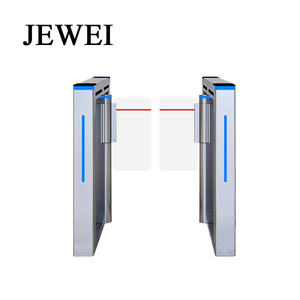 304 thép không gỉ tốc độ quay vòng cánh tay ánh sáng RFID & nhận dạng khuôn mặt Swing rào cản cửa cho phòng tập thể dục & sân vận động - Product Image 1