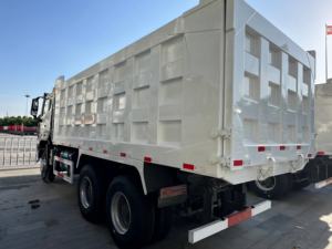 รถบรรทุกดิน Sinotruck Howo 6X4 เครื่องยนต์ดีเซล ความจุ 31-40 ตัน พวงมาลัยซ้าย มาตรฐานยูโร 5 สำหรับงานหนัก ขนส่งวิศวกรรม - Product Image 6