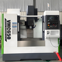 Système Fanuc Taiwan Standard CNC Machine-outil VMC650 Centre de traitement des métaux CNC Fraiseuse à métaux 5 axes